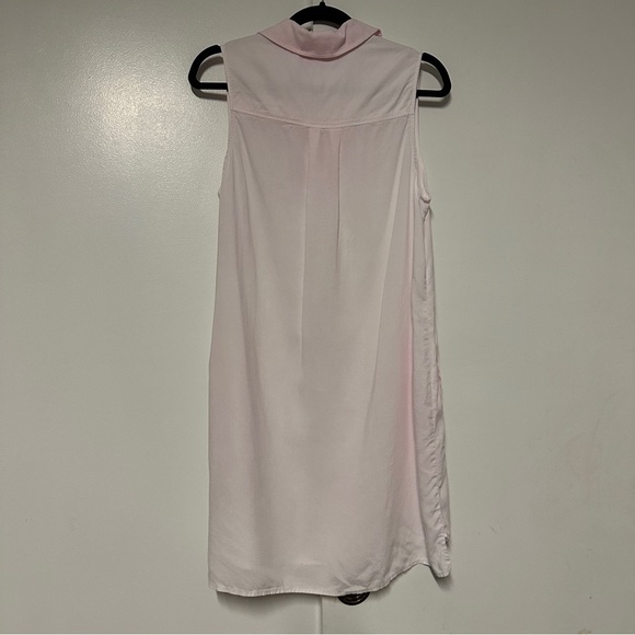 Bella Dahl Sleeveless A-line Light Pink Collar Dress Size Small - Picture 10 of 10